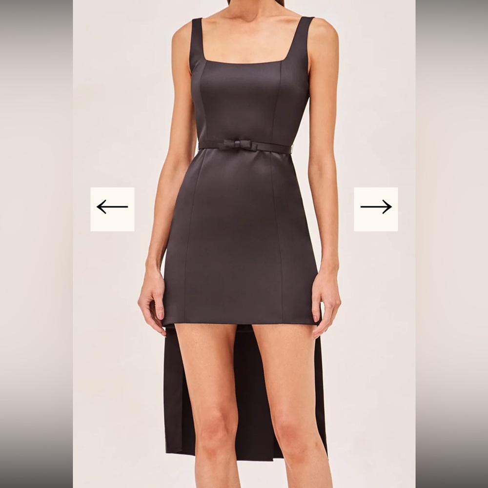 Alexis Black High Low Dress